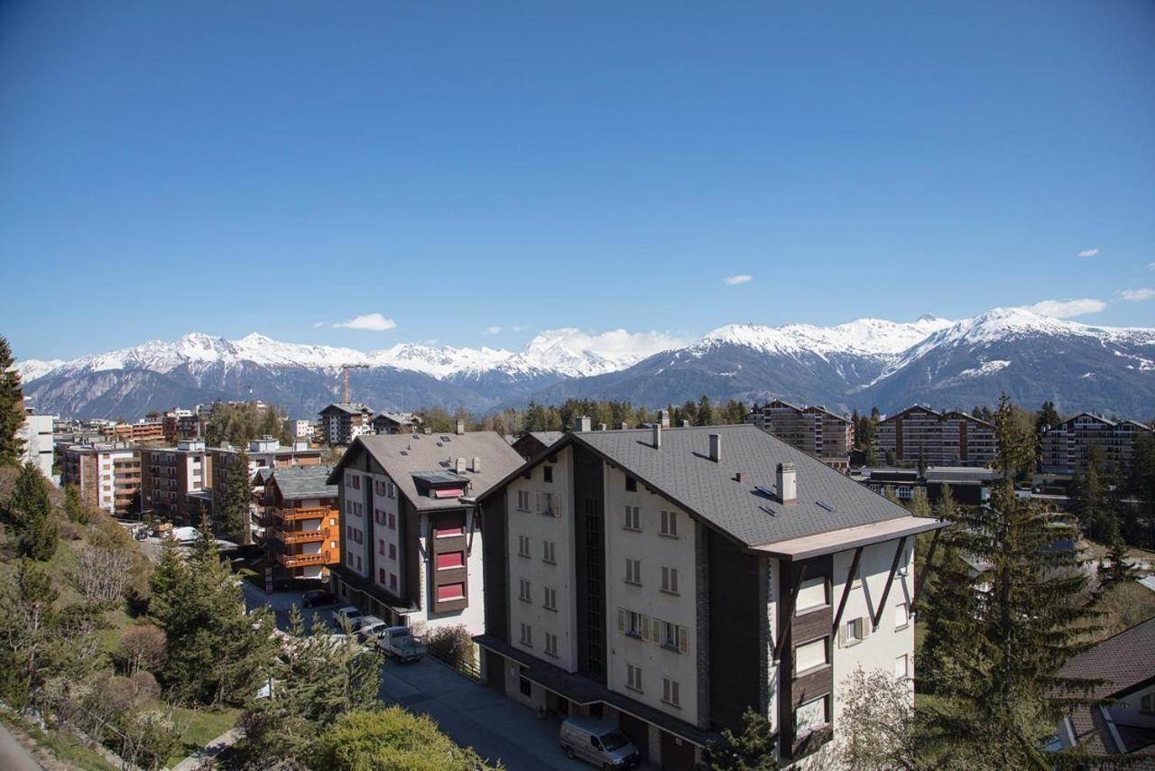 Апартаменты L'Eperon Center Crans Wonderful View Экстерьер фото