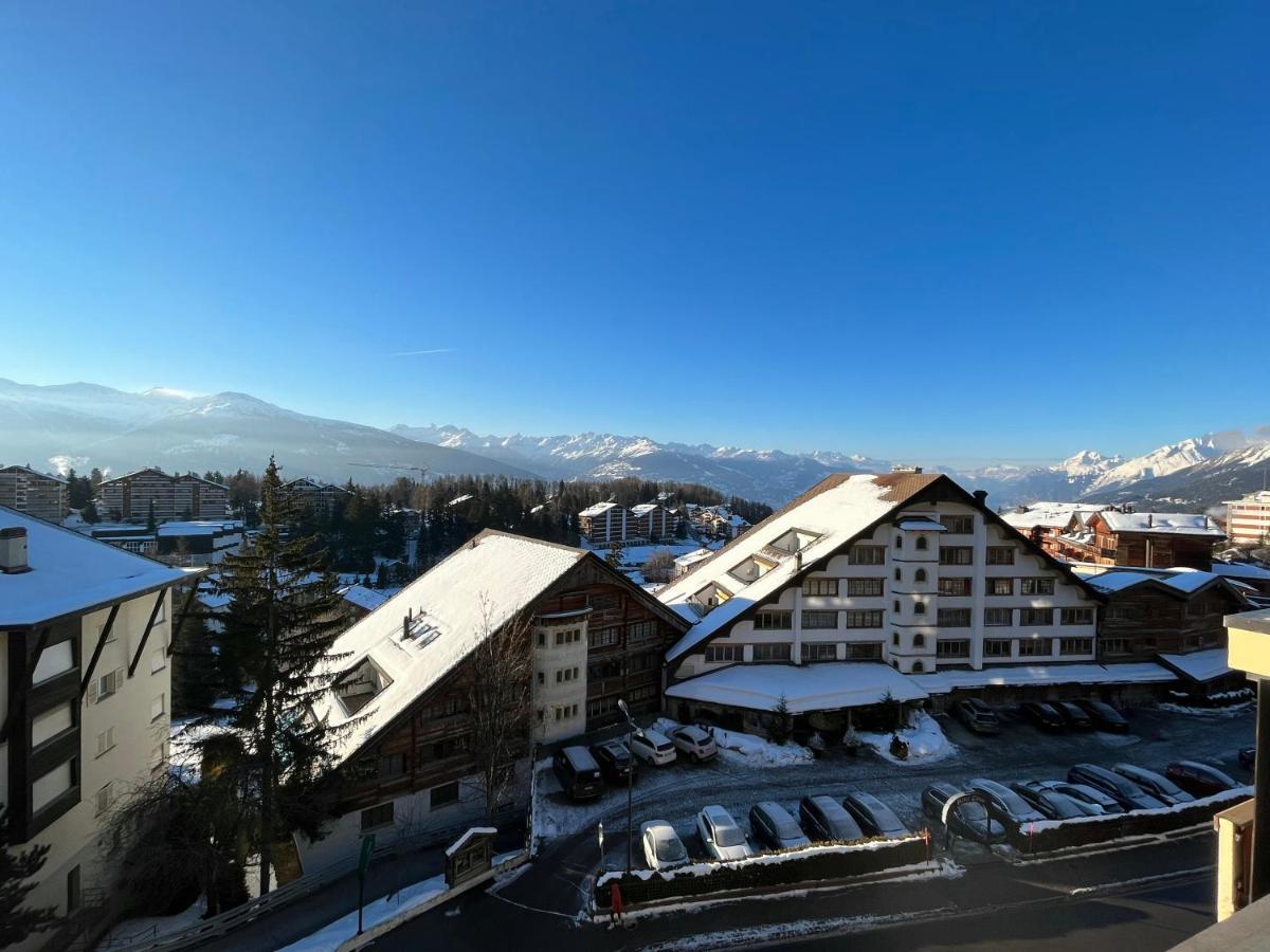 Апартаменты L'Eperon Center Crans Wonderful View Экстерьер фото