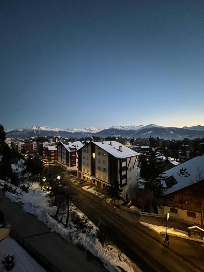 Апартаменты L'Eperon Center Crans Wonderful View Экстерьер фото