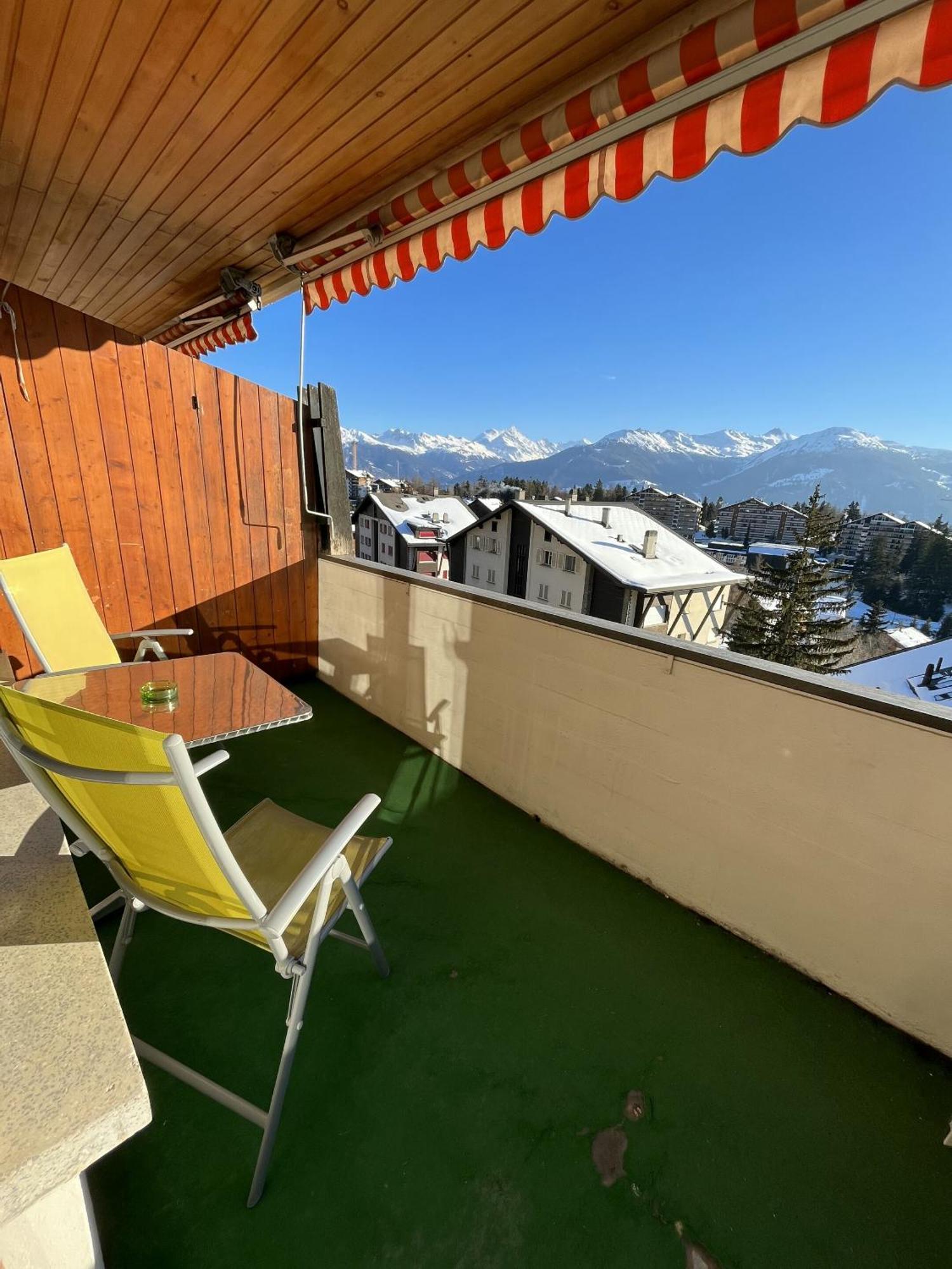 Апартаменты L'Eperon Center Crans Wonderful View Экстерьер фото