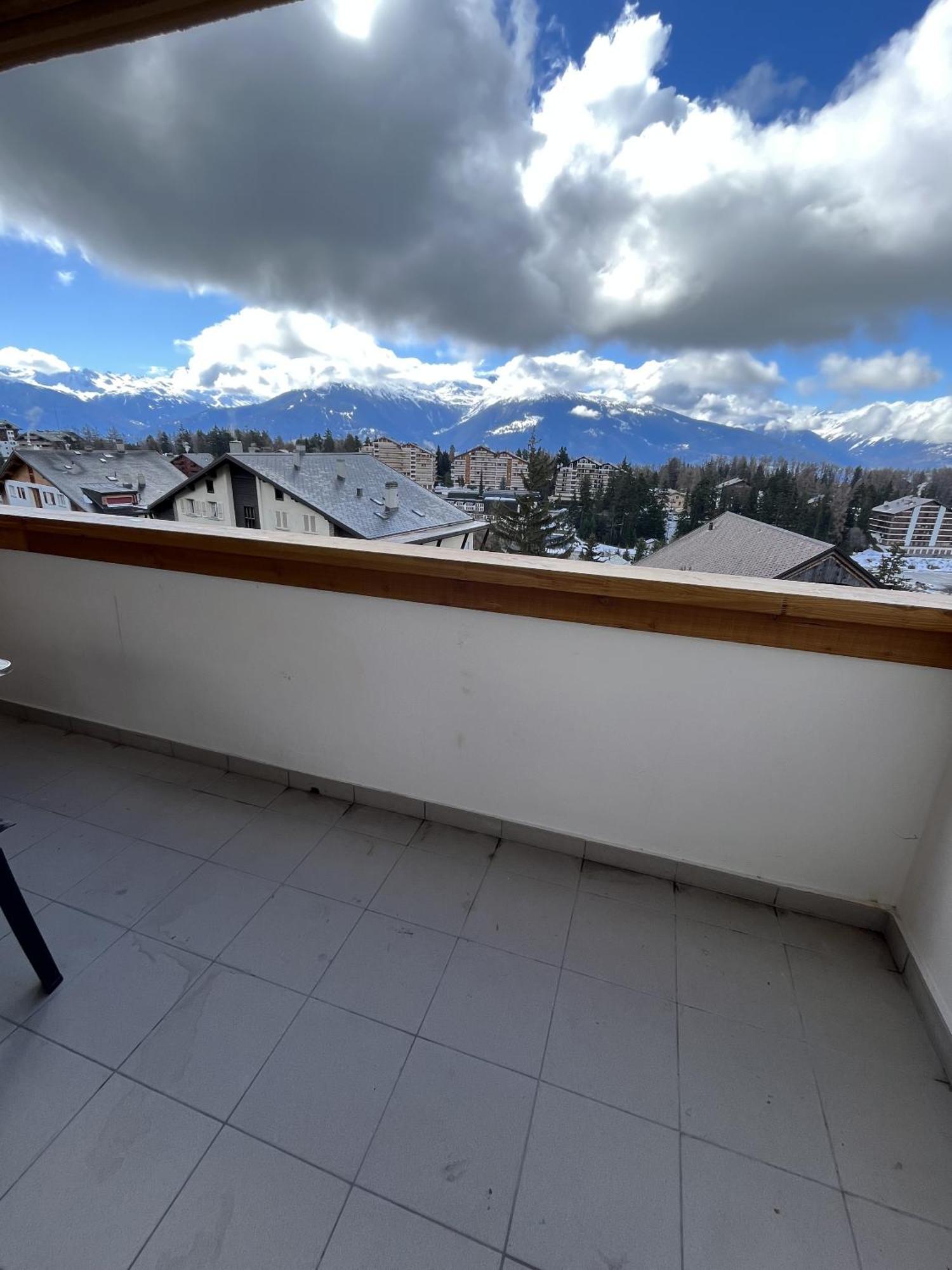 Апартаменты L'Eperon Center Crans Wonderful View Экстерьер фото