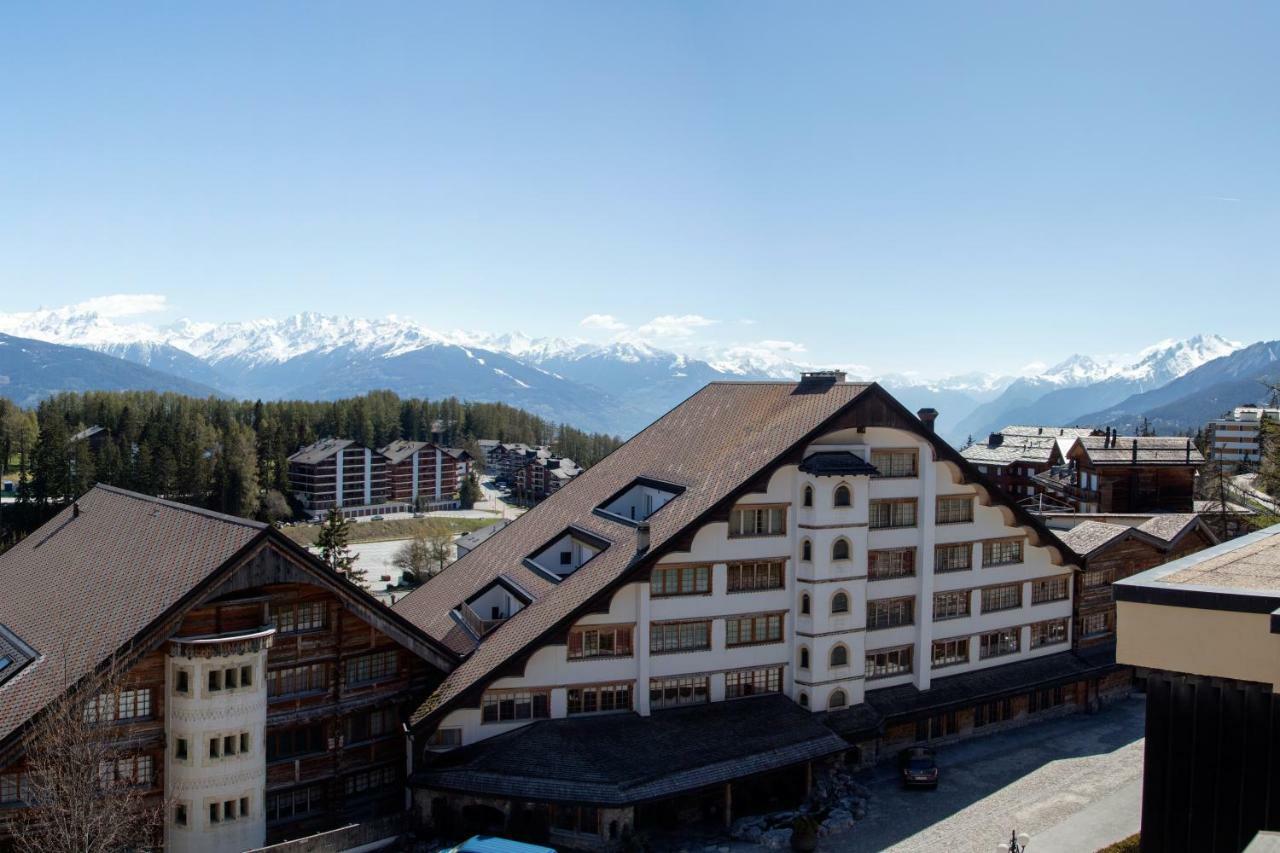 Апартаменты L'Eperon Center Crans Wonderful View Экстерьер фото
